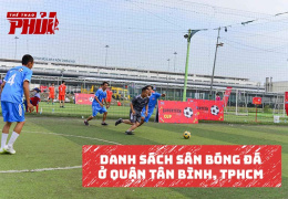 Danh sách sân bóng đá ở Quận Tân Bình, TP.HCM